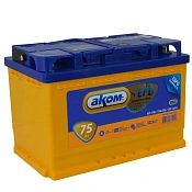 Аккумулятор AKOM +EFB (75 Ah) 750 А, L3